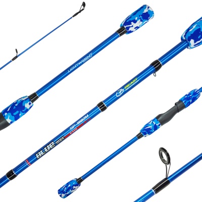 Caña Beast Blue Max 1.80m Spinning 2 Tramos 6-12 Lb 8-25g