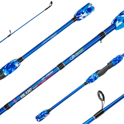 Caña Beast Blue Max 2.10m Spinning 2 Tramos 6-12 Lb 8-25g