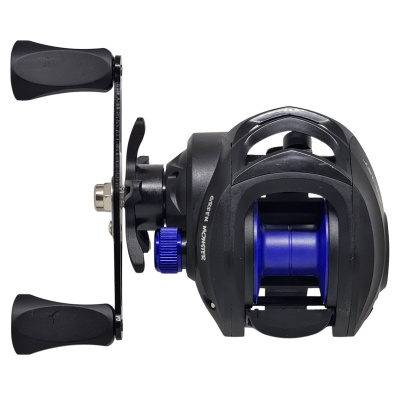 Reel Huevito Beast Blue Monster 104 Bait Casting 4 Rulemanes 7.2:1