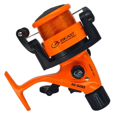 Reel Frontal Beast SL500 Variada Rio 3 Rulemanes
